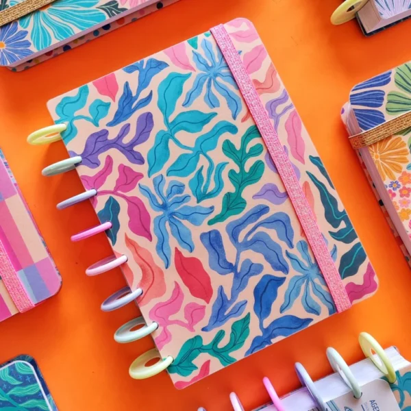 Agenda Con Discos Diaria A5 "Aromas Botánicos"