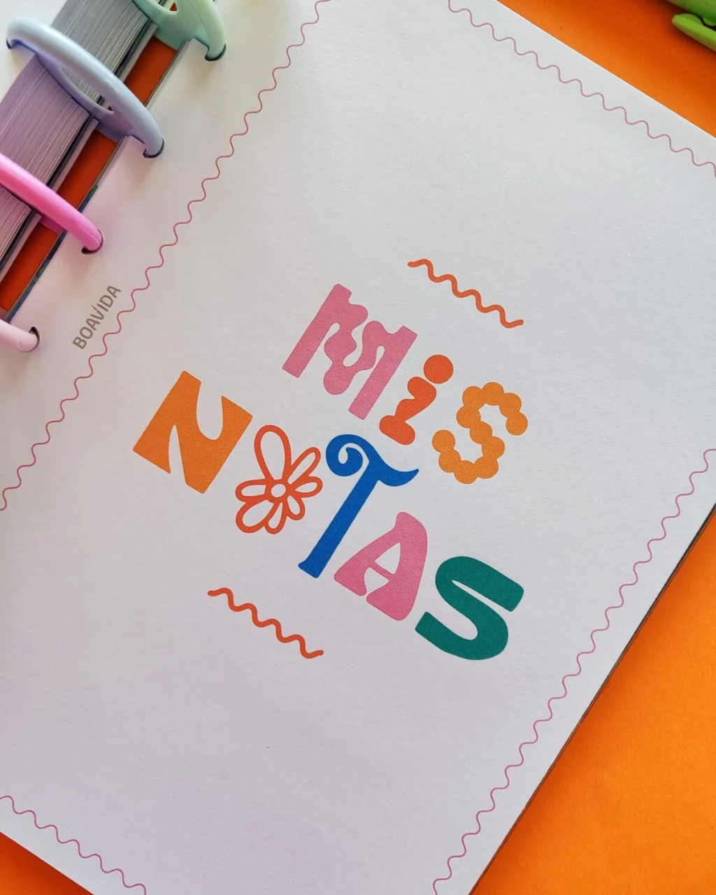 Agenda Con Discos Diaria A5 "Boreal Pop" (Con Discos)