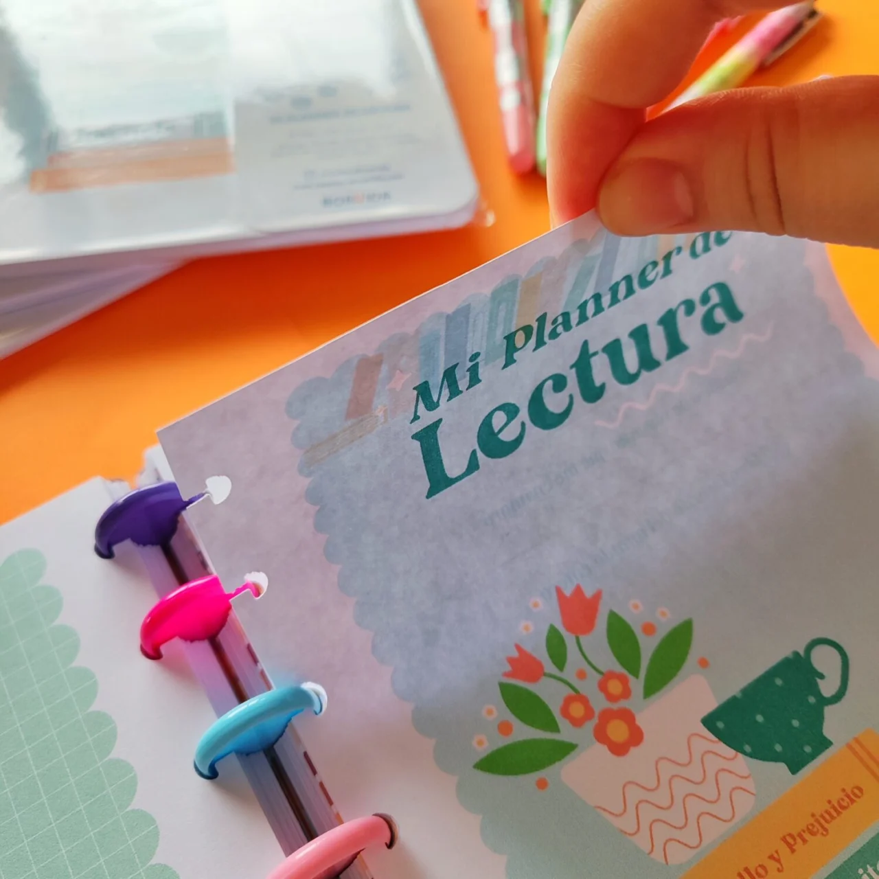 Planner A5 - "Mi Planner de Lectura"