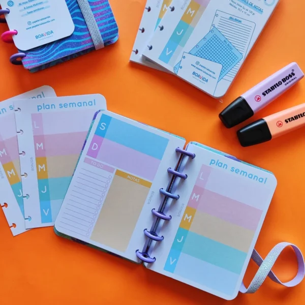 Planner Semanal A6 - "Sueños Pastel "