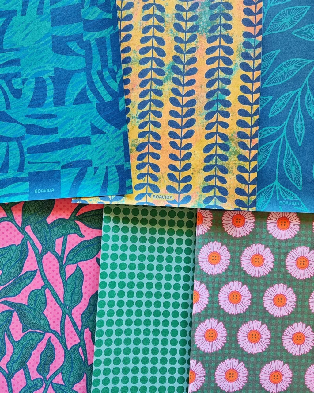 Set 40 papeles para Scrap - "Cuatro Estaciones"